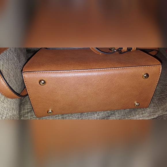 Dune London Tan and Gray Crossbody Bag - Picture 4 of 9